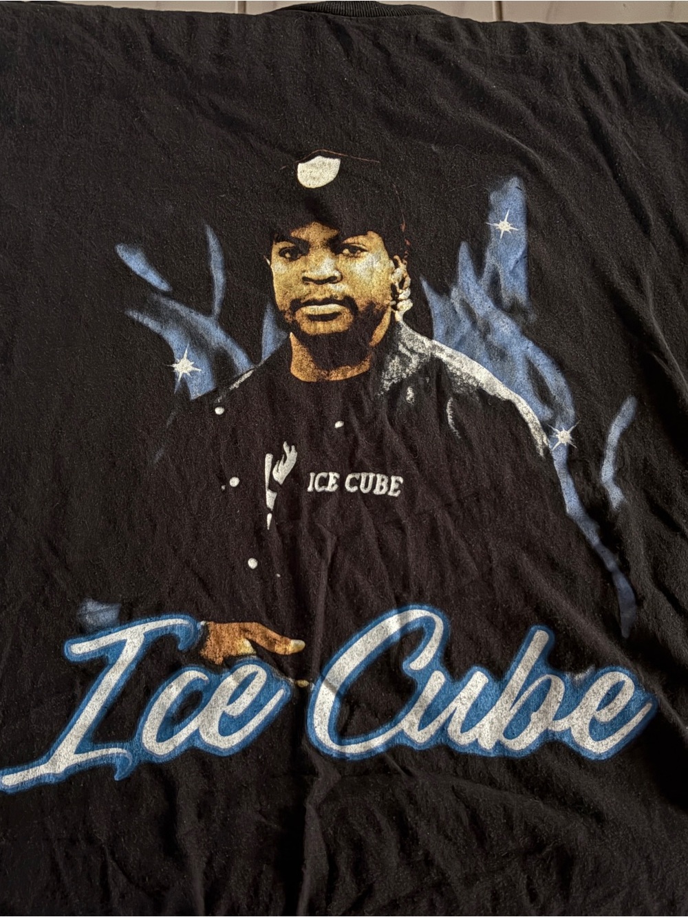 Black Graphic Men’s Tee Hip-Hop Star Ice Cube